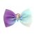 Import Hot Sale Mermaid Unicorn Pattern Hair Accessories Tie Dye Hair Clip Baby Bow Headdress Hair Pin For Kid from China