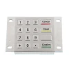Hot Sale Metal Stainless Steel Drilling dome membrane Numeric Keypad