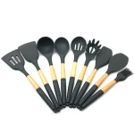 Hot sale on Amazon silicone kitchen utensils cooking tools