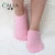 Hot Sale Product Pink Soften Moisturizing Spa Gel Socks Foot Skin Care