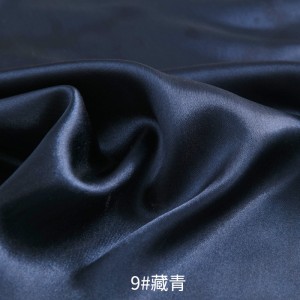Hot Sale Stock Polyester Satin Fabric 75GSM for Dress SA0035-18