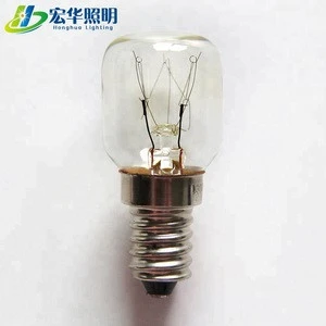 Hot sale T22 T25 220V 15/25W 300degree Incandescent bulb oven light bulb lamp refrigerator light bulb