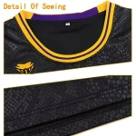 Hot Sale Unisex Custom Basketball Uniform Breathable Jersey Shorts Plus Size Sports Suit with Quick Dry Feature for Adults