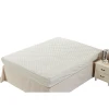 Hot sale white waterproof quilted mattress protector / microfiber pillow protector