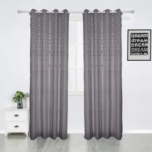 Hot Sale Window Luxury Living Room Jacquard Curtain With Valance,Online Store Living room Curtain