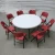 Import Hot Sales dining table and chair Folding dinner round banquet tables from China