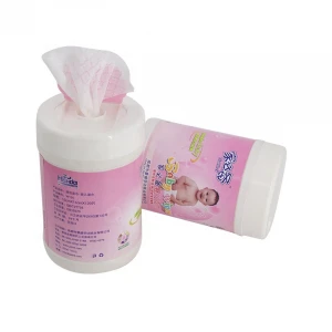 Hot Sell Pure Water Natural Baby Wet Wipes Factory Brand Barrel Wet Wipes 120 pcs