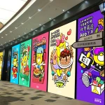 Hot Sell structure advertising outdoor steel board roll poster billboard