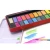 Import Hot selling 24 colors artist water color paint set in blue/red tin box from China