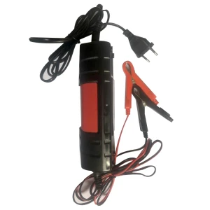 Hot selling 3-digit-58x32mm LCD car battery charger