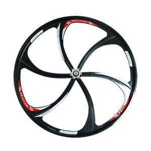Hot selling 700C bike accessories 6 Spokes Bicycle Magnesium alloy Wheel with high quality