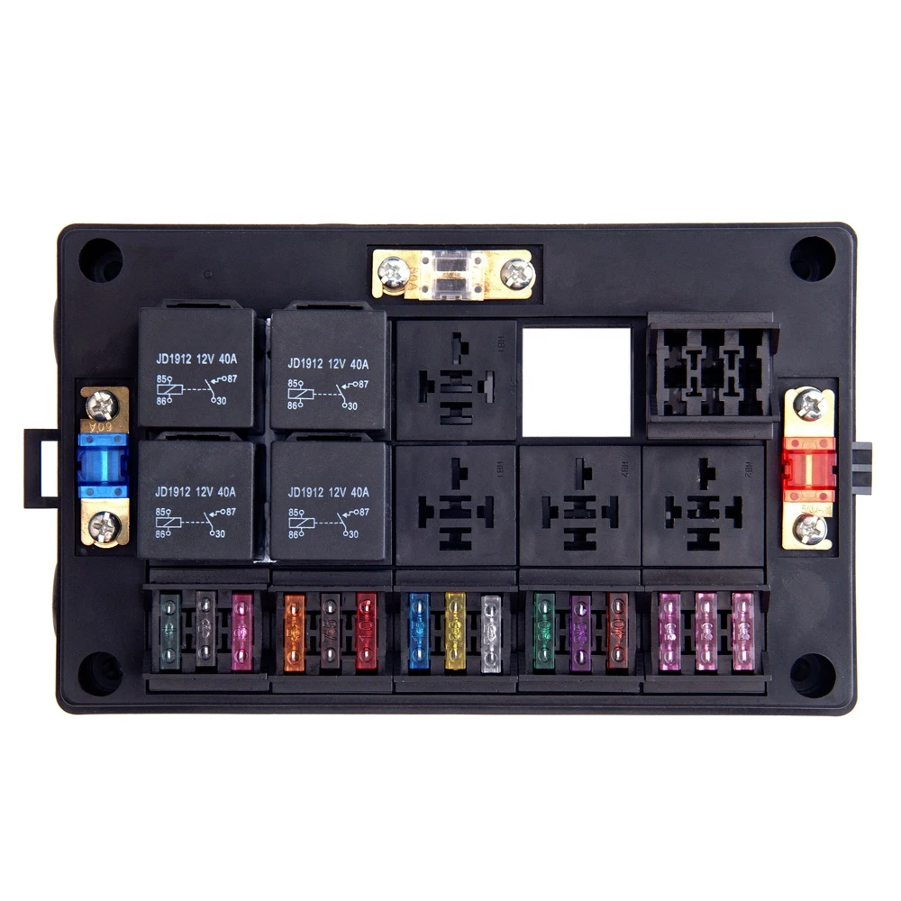 Hot Selling Automotive Multiway Free Combination Standard In-line Car Auto Blade Fuse Block
