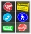 hot selling  ceiling led safety sign projector 10w recessed signage projection lights
