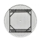 Hot selling plastic tables outdoor event chair folding foldable made in China