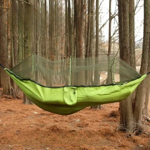 hot selling Portable Single or Double Anti-Mosquito Hammock Outdoor Camping Mosquito Net Camping Hammock