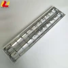 Hot Selling Recessed Mounted Protective Mini 300x1200mm 3x18w Aluminum Iron T8 Fluorescent Office Grille Fixture Ceiling Lamp