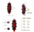 Import Hot Selling Rechargeable Bicycle Front Rear Light Set USB Cycling Rear Light from China
