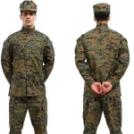 Hot Selling Ripstop Army Woodland Camouflage Full Set Desert CS Games Tactical BDU Military Uniform