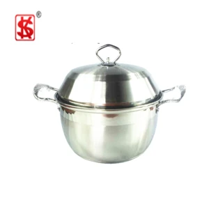 Hot Selling Small and Industrial pot With metal Handle and metal lid