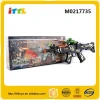 Hot selling toy gun with sound and light plastic electric gun for children