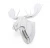 Import HOT Selling Wooden design,home decoration animal deer head from China