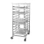 Import Hotel Bakery Cooling Tray Rack Stainless Steel Trolley Cart for hotel service kitchen trolleys from China