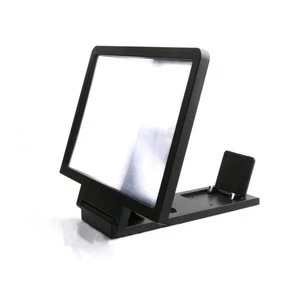 Hot!!!Portable Foldable Mobile Phone screen magnifier bracket,stand Enlarge Cellphone Amplifier,3D mobile phone screen magnifier