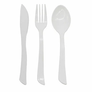Hotsale Disposable Pla Plastic Spoon and Fork