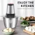 Household stainless steel small stuffing broken vegetable mixer cooking machine multi-function electric meat grinder Chopper