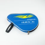 HUIESON OEM High Quality Cheap Custom Printing Logo Ping Pong Bat Bag Table Tennis Racket Bag