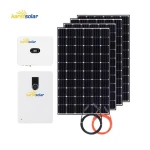 Hybrid Solar System 8kw 10kw 20kw Energy For Home Station Storage Solutions Customization Complete Kit