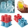 Ice Cube Trays Silicone Ice Trays Flexible Ice Trays BPA Free, for Whiskey, Cocktail
