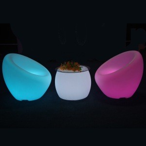 Illuminated Chair Sofas Sofa Color Changing Decoration LED Bar Furniture Set Light