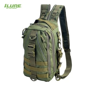 ILURE 40cm*23cm*14cm Outdoor Camo Backpack Fishing Bag