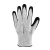Import In Stock Cut Resistant HPPE Glass Fiber Gloves Nitrile Coating on Palm  work safety garden gloves from China