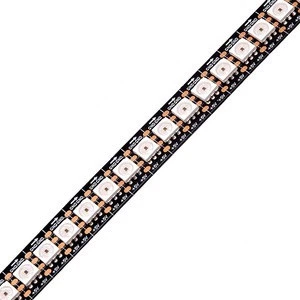 Individually 5050 rgb led addressable pixel apa102 5050smd strip 144led/m apa102c with clock and data cables