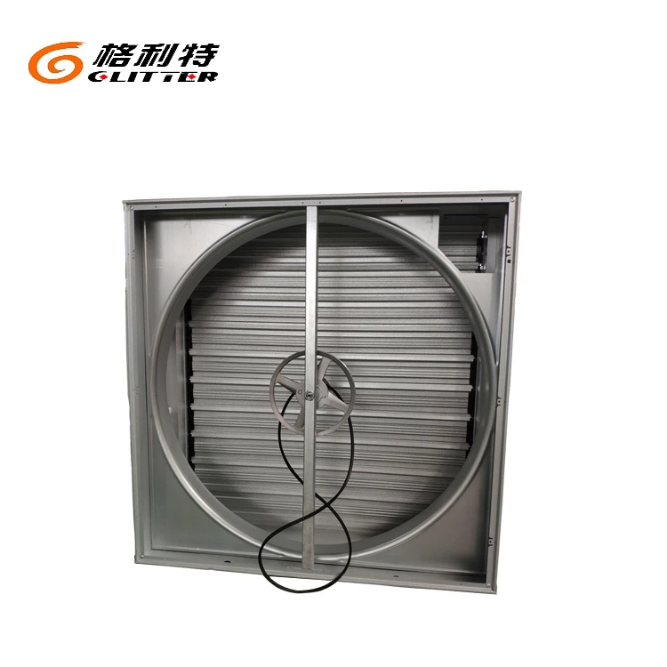 industry plant 1.1kw galvanized wall mounted exhaust fan high speed