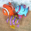 Inflatable Animal Toys Colorful Mini Tropical Fish, Small Fish Water Toys, Kids Swimming Pool Toy
