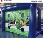 inflatable football soccer target shootout goal