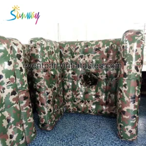 Inflatable paintball bunker , military bunkers for sale