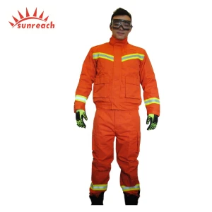 Inherently Nomex Workwear Fire Fighting Uniform Flame Retardant Suit