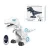 Import Intelligent Smart Dinosaur Infrared R/C Toys Robot With Light Music Dancing Demonstrate Black and White Mix Colors from China