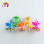 Interesting colorful sunflower whistling toys mini hard candy toy candy