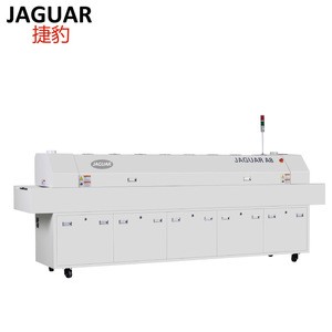 JAGUAR Standard Japan RKC PID Control Eight Zone Mesh Conveyor Lead-free IR Reflow Oven