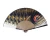 Import Japan style animal painted bamboo crafts wholesale handheld fan souvenir from Japan