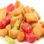 japanese rice crackers/ crispy rice crackers with soy sauce