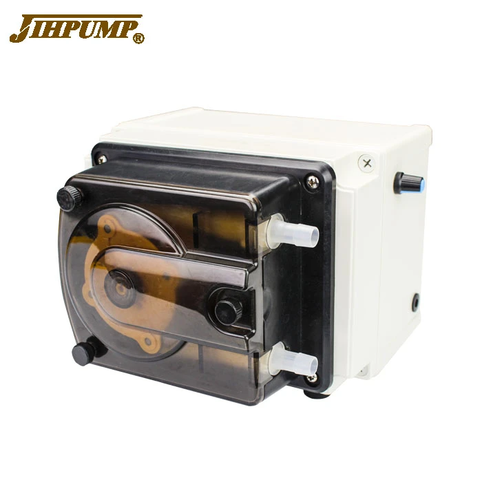 JIHPUMP Small Peristaltic Pump Chemical Filling Machine Controller Industrial Water Liquid Transfer Dosing Pumps Market Price