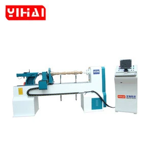 JINAN YIHAI YH-315W Double Turning Tools Multifunction Wood Lathe(Cylinder and Plane Engraving)