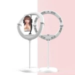 Jroming 10" Foldable Photographic Lighting Selfie LED Ring Light With Stand For Smartphone Youtube Makeup Video Studio Ringlight