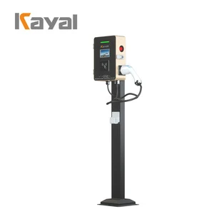 KAYAL   AC Electric Car Charger pile power Station 7KW 14KW 22KW  ev car charger supp Single Plug EV Charging Station